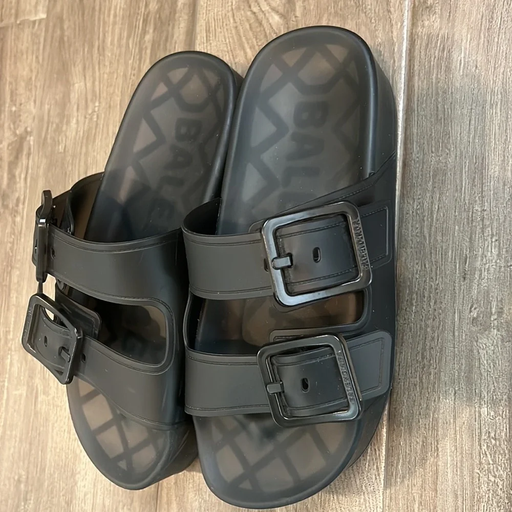 NIB BALENCIAGA Mallorca Platform Buckle Sandals, 37 Euro size. - Picture 3 of 8